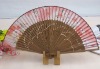 silk bamboo fan