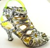 Wholesale lady high heel sandal shoes