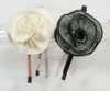 Wholesale newest hair accessory knit headband with flower
