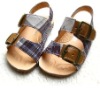 children cork sandal