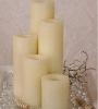 Wholesale Round Flameless LED Candle (set 5)