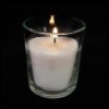 Wholesale 10h Prefilled Glass Cup Candle