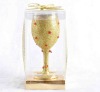 Wholesale Rose glass candle