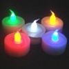 Colorful led candle light