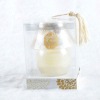 Jar glass candle