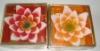 color flower candles