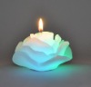 Wholesale flower paraffin wax led candle