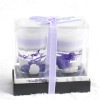 Jar glass candle