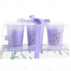 Jar glass candle