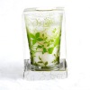 Jar glass candle