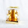 Jar glass candle