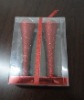 Wholesale christmas candle with glass holder