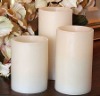 Wholesale Scented white wax LED candle