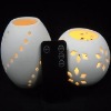 Craft LED candle with Ceramic holder