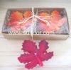 Wholesale candle in leaf shape