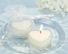 Wholesale Tea light candle in heart shape