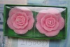 craft rose candle
