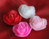 rose flower floating candle