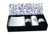 Wholesale black/white candle gift set