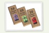 10pcs scented tealight candle/brown box