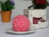 Rose ball candle