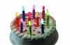 Wholesale 5pcs color flame candles
