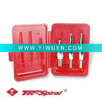 Wholesale 3pc. Single Round Flute Step Drill Set