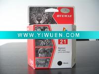 New packing & High capacity for Hueway Brand ink cartridge 21 ( 9351A)