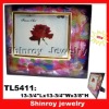 Wholesale TL5411-Hand-made art glass photo frame