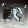 Wholesale clear glass photo frame