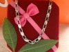 fashion titanium chsin necklace