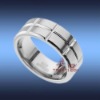 2011 fashion Titanium /stainless steel rings