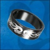 2010 black titanium ring