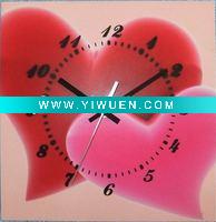 art fashion wooden clock