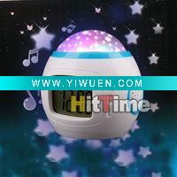 New Music Starry Sky Projection Calendar Alarm Clock Free Air Mail ONLY Wholesale