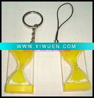 Wholesale keychain hourglass