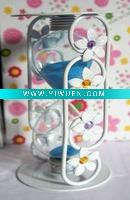 white color metal sand timer