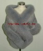 rex fur and foxfur cape
