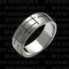 Wholesale 2011 new style fashion wedding rings titanium jewelry