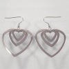 Wholesale fashion Valetine's Day heart earring