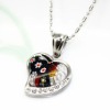 Wholesale Stainless Steel Jewelry Large Heart Necklace Pendant SP123