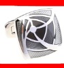 Wholesale Black Color Enamel Cufflink Parts ( NC11-C0074)