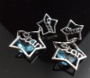 Wholesale five star silver ring