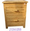 Bamboo cupboard with two drawers