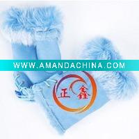 keeping warm Angora Gloves