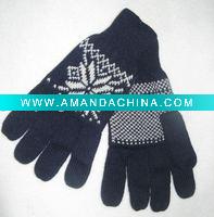 jaquard gloves