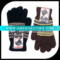 Magic Jacquard Wool gloves