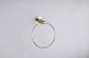 Wholesale latest design bathroom accessories Brass Towel Ring