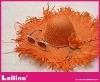 2012Fashion lady rainbow Beach straw sun hat.Adventure Hat.Sun Hat.UV hat.new style fashion sun visor hat