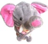plush carton hat,elephant hat